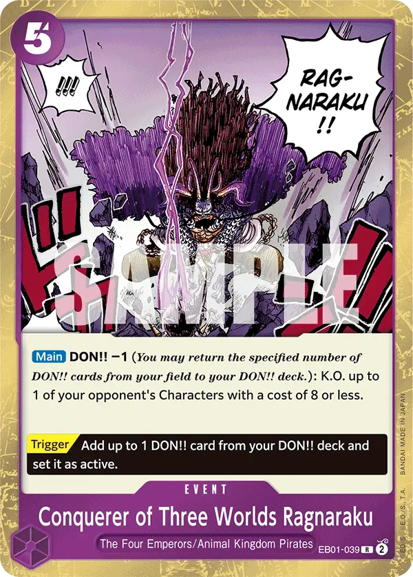 Immagine carta Conquerer Of Three Worlds Ragnaraku