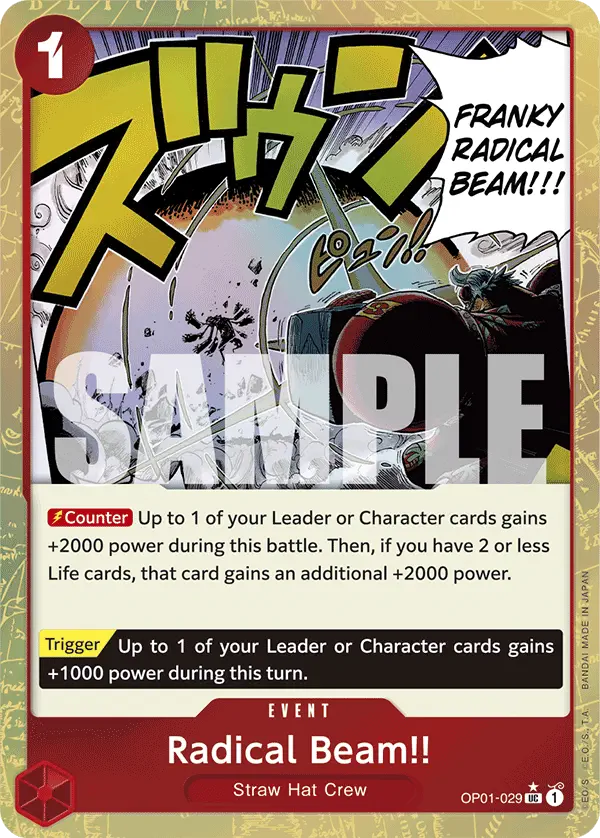 Immagine carta Radical Beam!!
