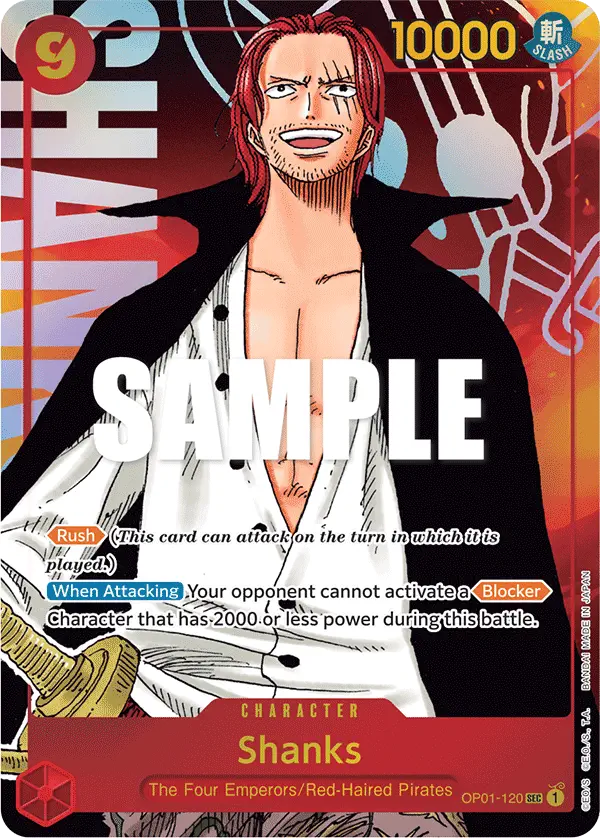 Immagine carta Shanks