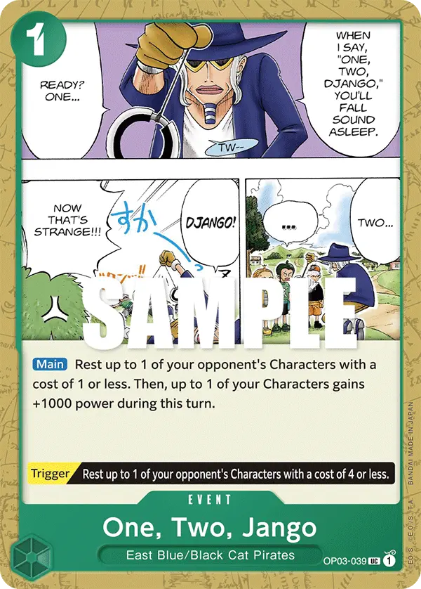 Immagine carta One, Two, Jango