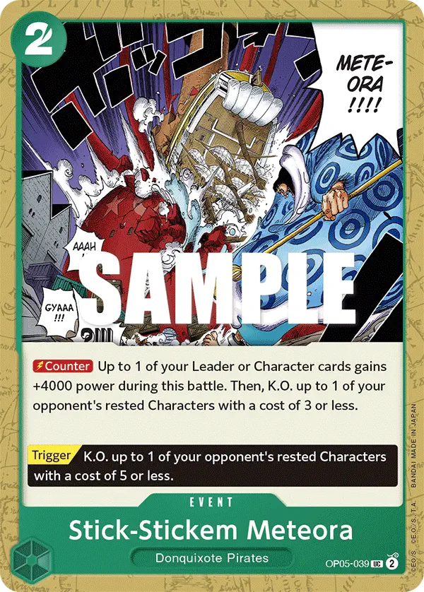 Immagine carta Stick-stickem Meteora