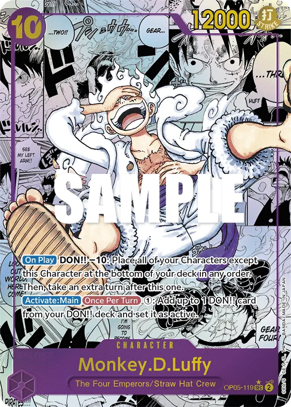 Immagine carta Monkey D Luffy