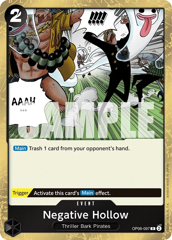 Immagine carta Negative Hollow