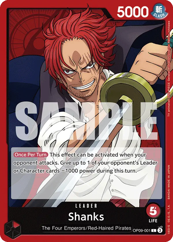 Immagine carta Shanks