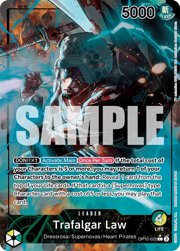 Immagine carta Trafalgar Law