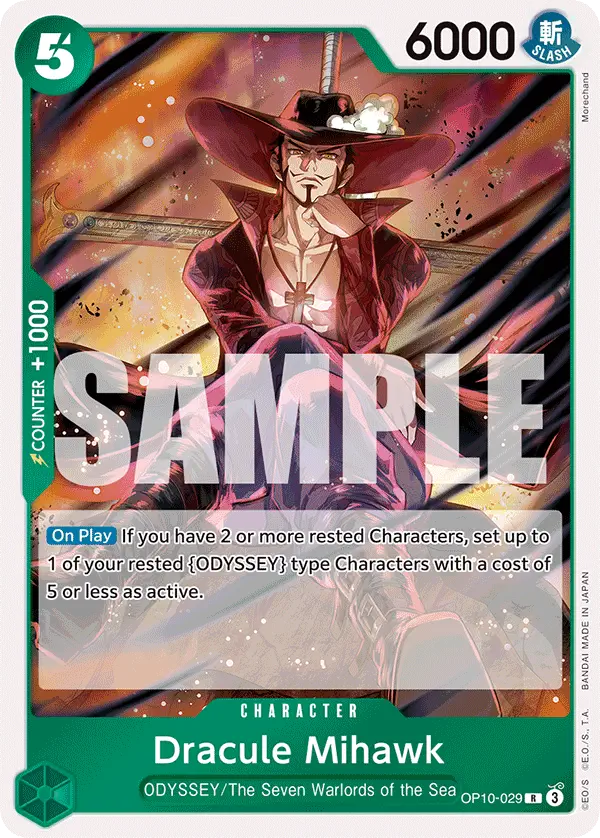 Immagine carta Dracule Mihawk