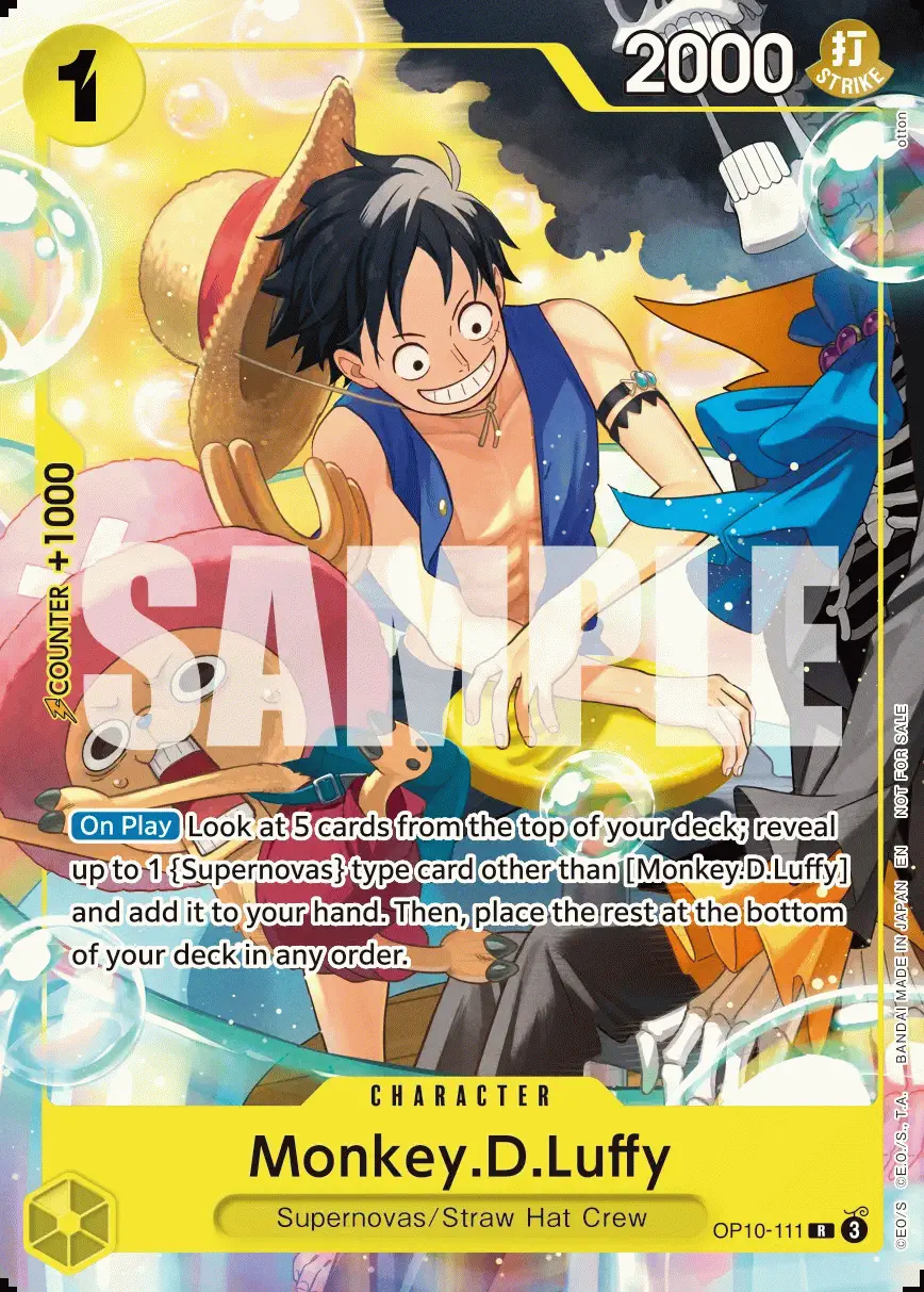 Immagine carta Monkey D Luffy