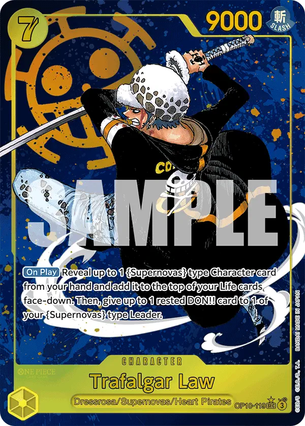 Immagine carta Trafalgar Law