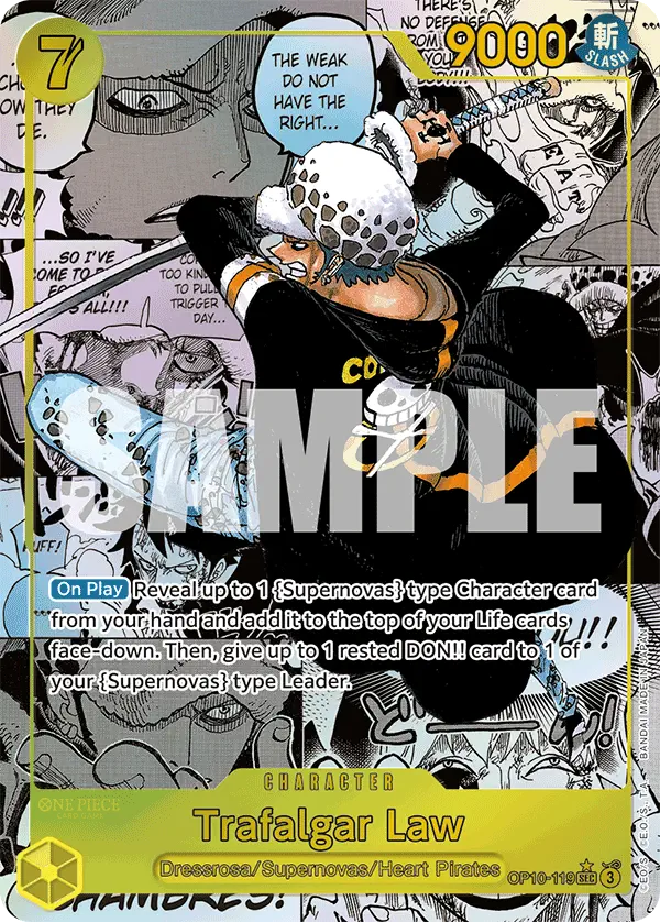 Immagine carta Trafalgar Law