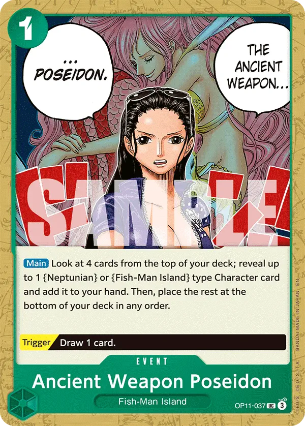 Immagine carta Ancient Weapon Poseidon