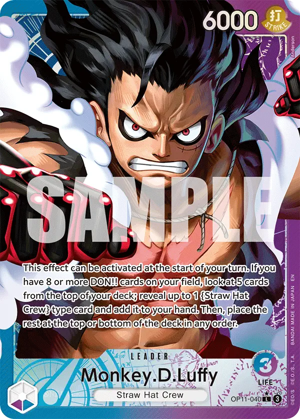 Immagine carta Monkey D Luffy