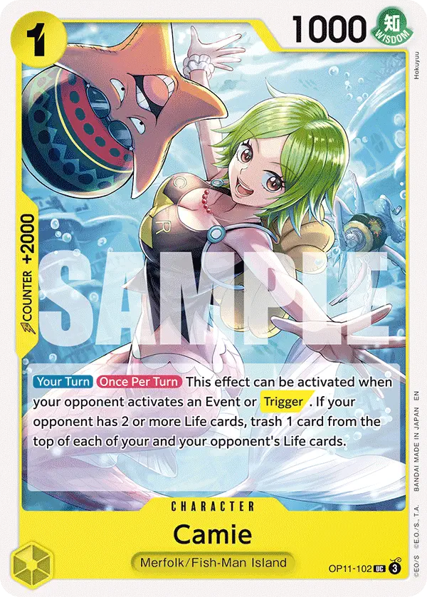 Immagine carta Camie