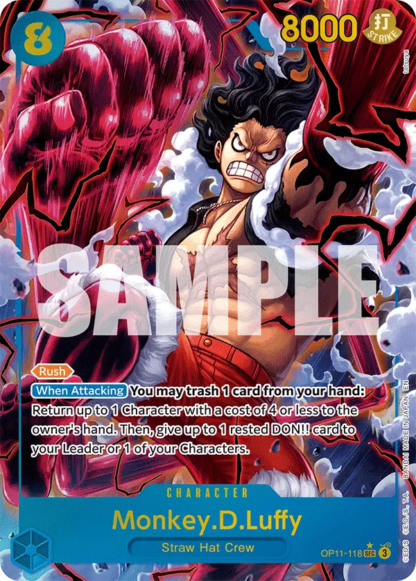 Immagine carta Monkey D Luffy