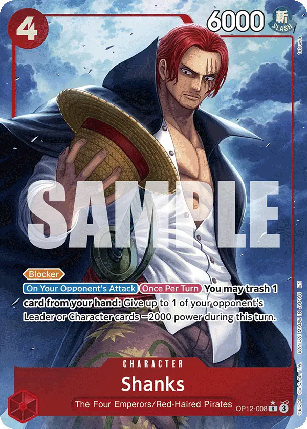 Immagine carta Shanks
