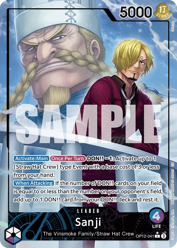 Immagine carta Sanji