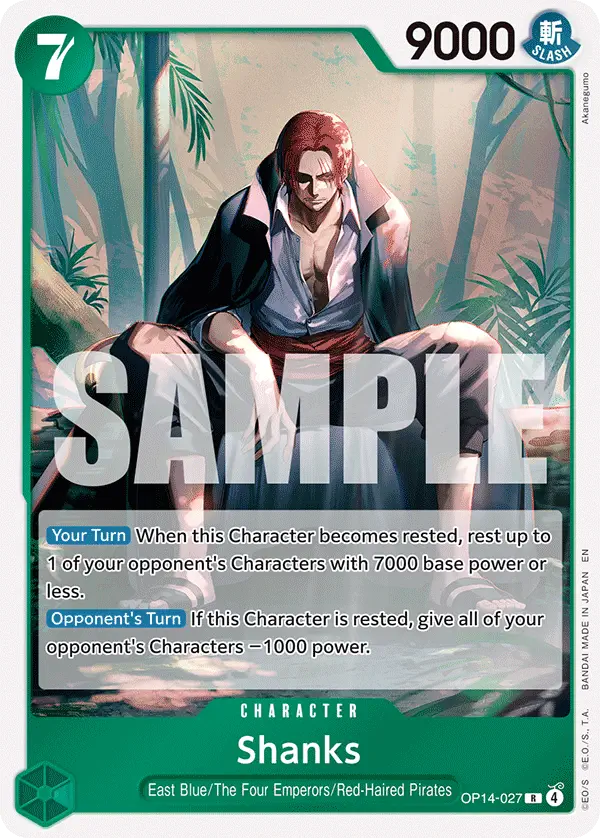Immagine carta Shanks