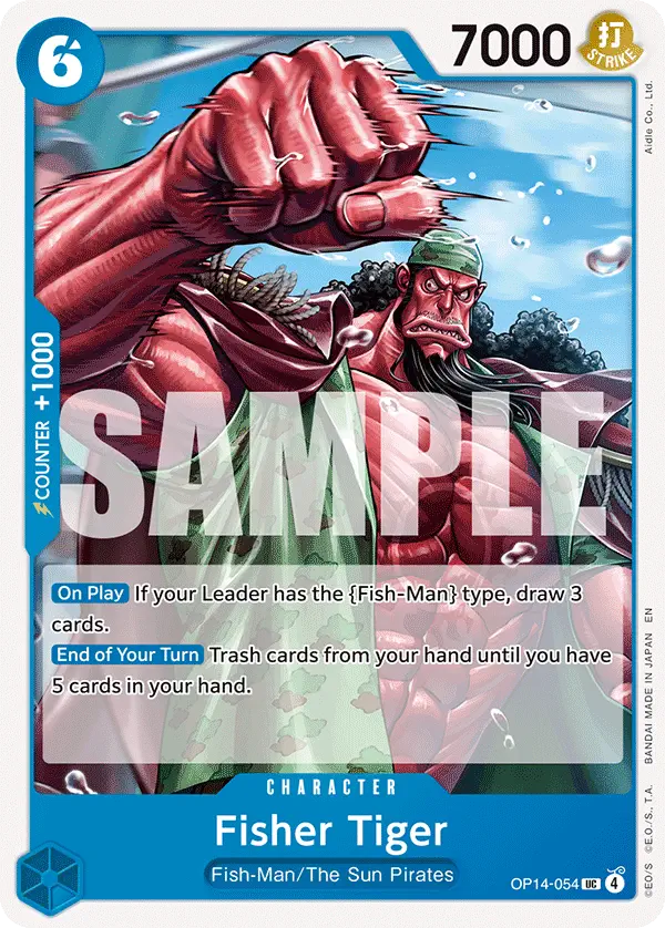 Immagine carta Fisher Tiger