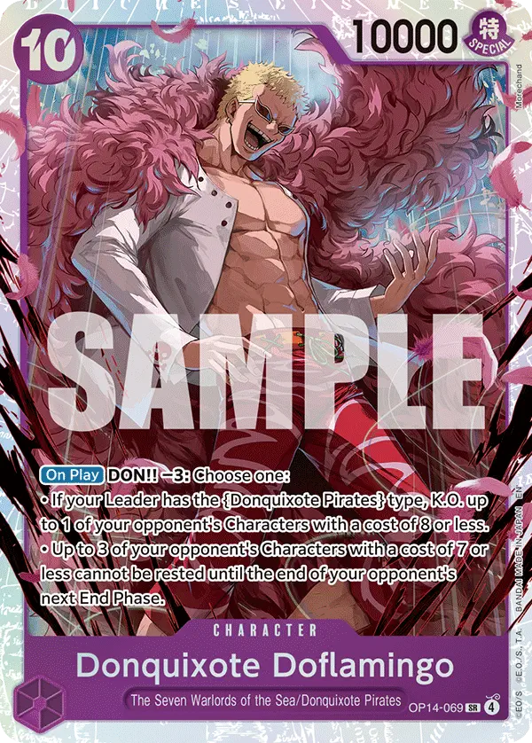 Immagine carta Donquixote Doflamingo