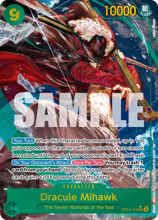 Immagine carta Dracule Mihawk