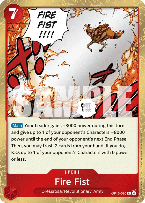 Immagine carta Fire Fist