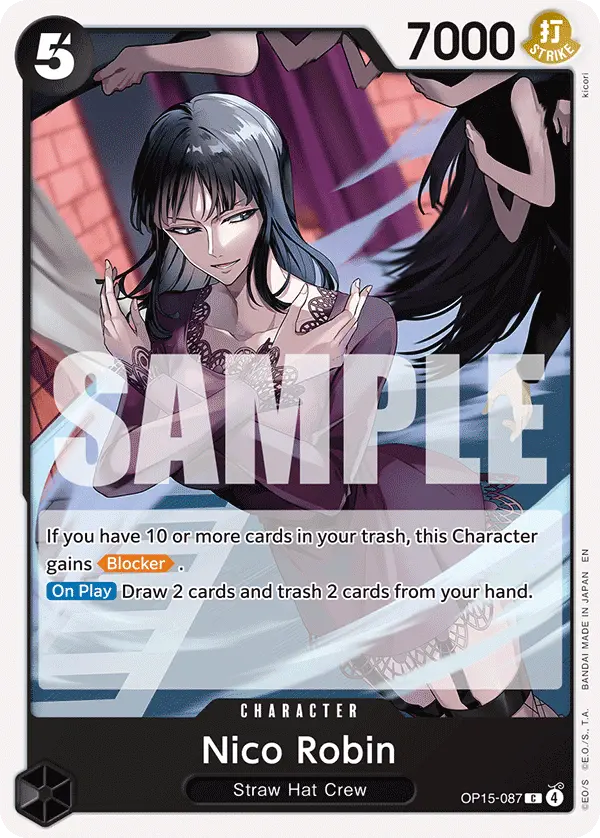Immagine carta Nico Robin