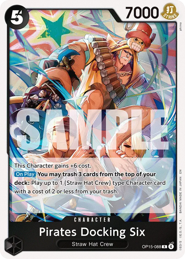Immagine carta Pirates Docking Six