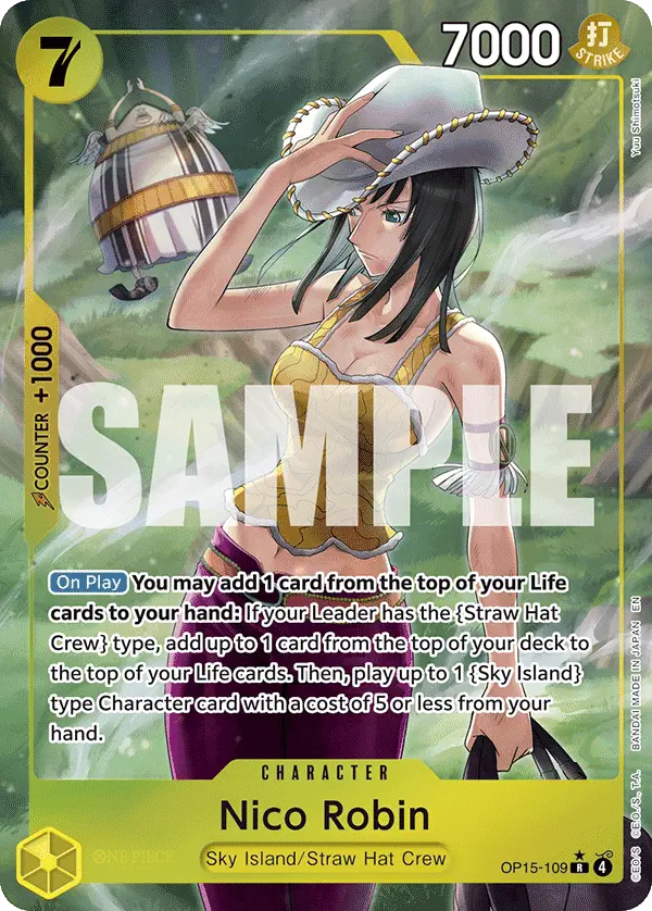 Immagine carta Nico Robin