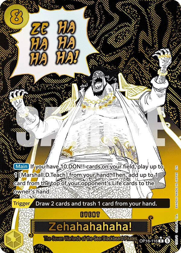 Immagine carta Zehahahahaha!