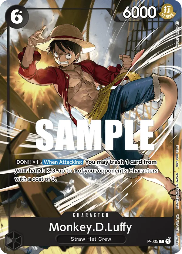 Immagine carta Monkey D Luffy