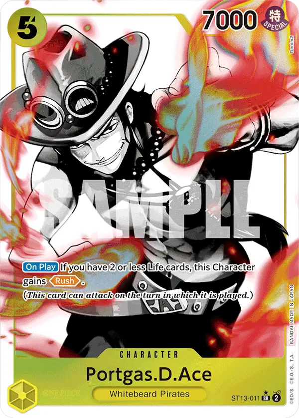 Immagine carta Portgas D Ace