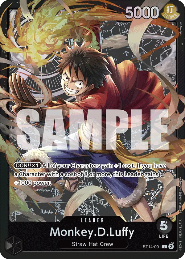 Immagine carta Monkey D Luffy